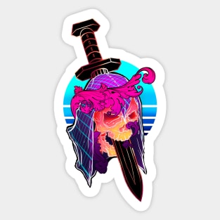 Vapor wave is dead. Sticker